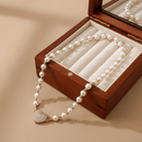 💘2025 قلادة قلب اللؤلؤ المغناطيسية الجديدة💖