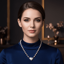 💘2025 قلادة قلب اللؤلؤ المغناطيسية الجديدة💖