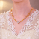 🎁2025 قلادة قلب اللؤلؤ المغناطيسية الجديدة🎁