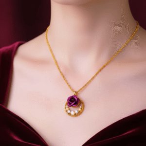 Collier Rose Dorée de Luxe 2026
